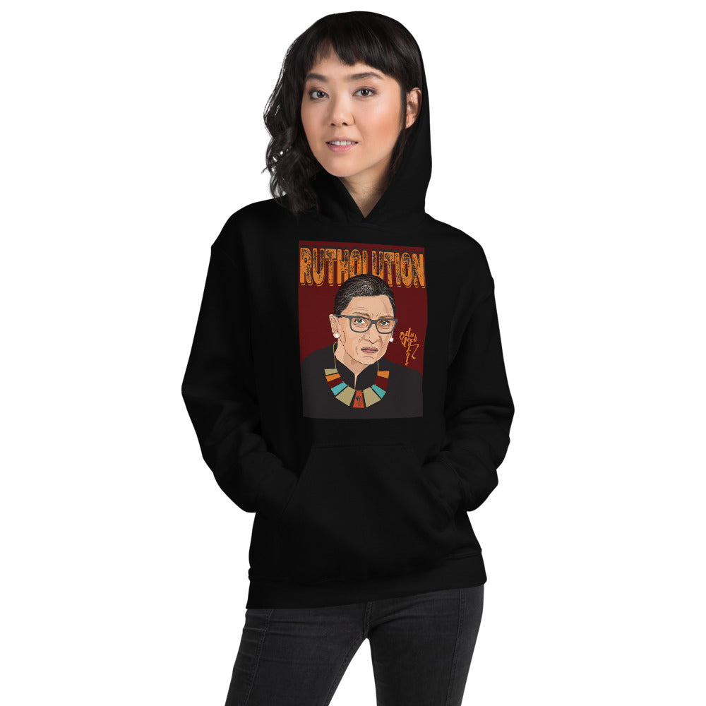Ruth Bader Ginsburg Tribute Art Unisex Hoodie