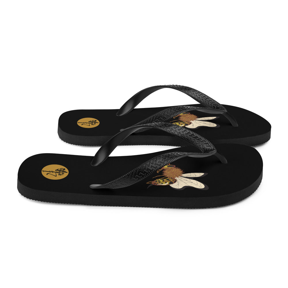 Bee Flip-Flops