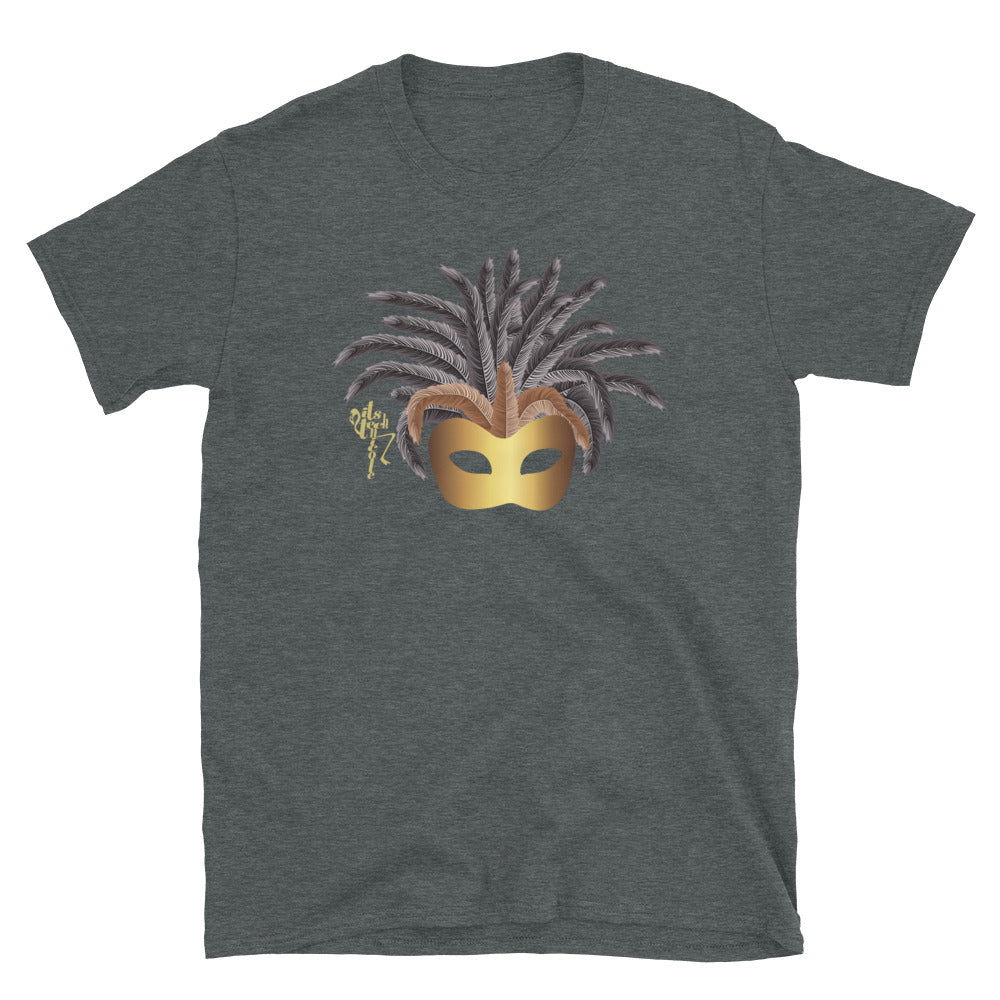 Mardi Gras Gold Mask (Unisex) T-Shirt
