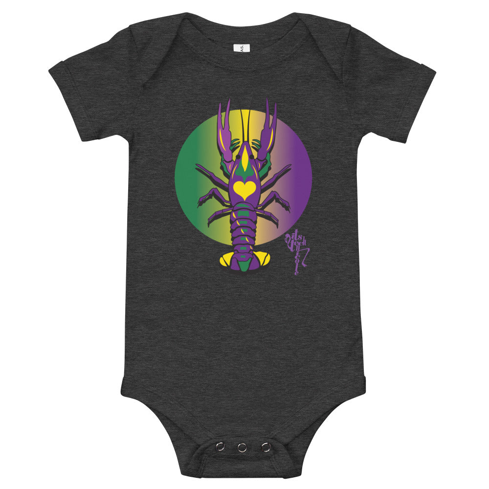Mardi Gras Crawfish Onesie