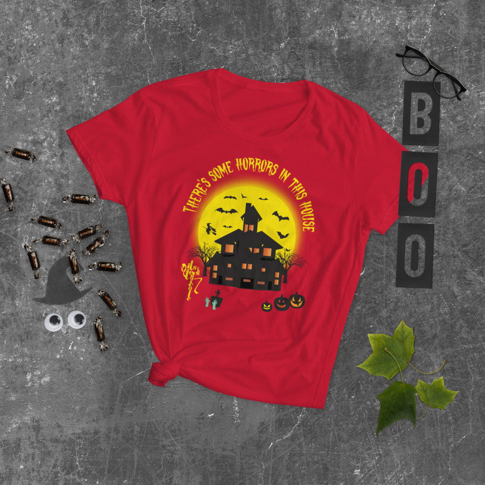 There's Some Horrors in this House....Women's short sleeve t-shirt