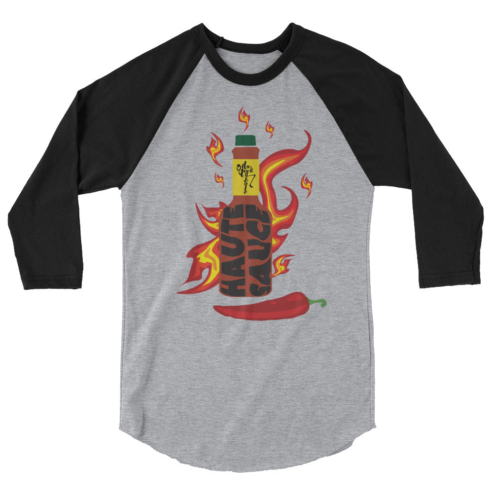 Haute Sauce 3/4 sleeve raglan shirt
