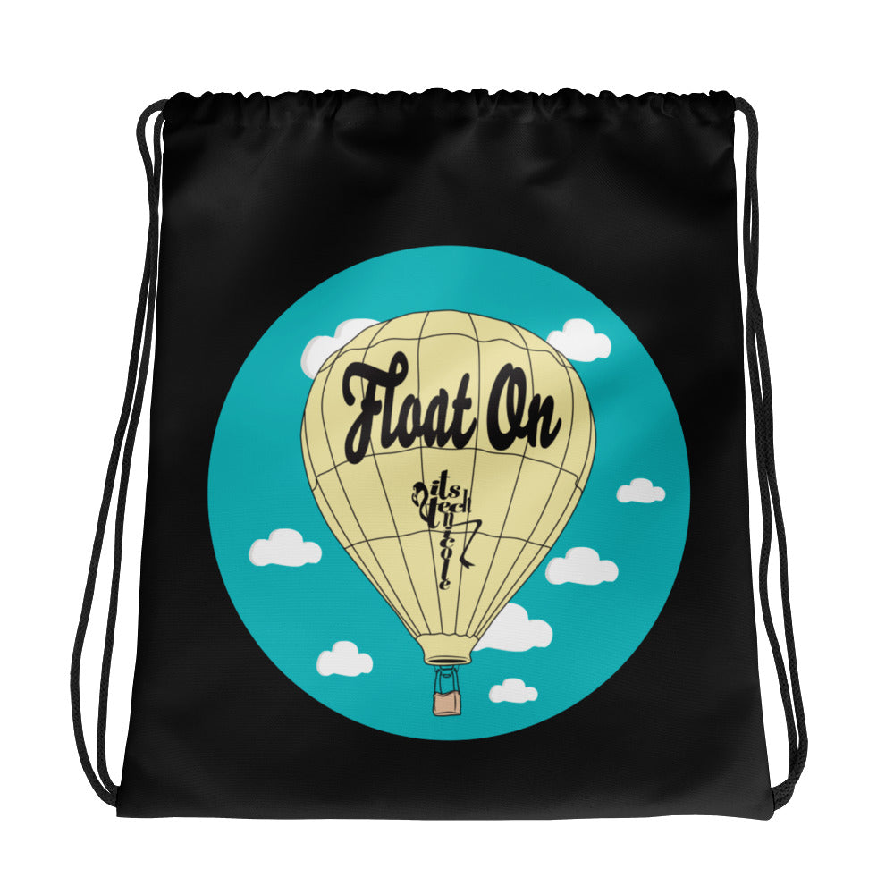 Float On Drawstring bag