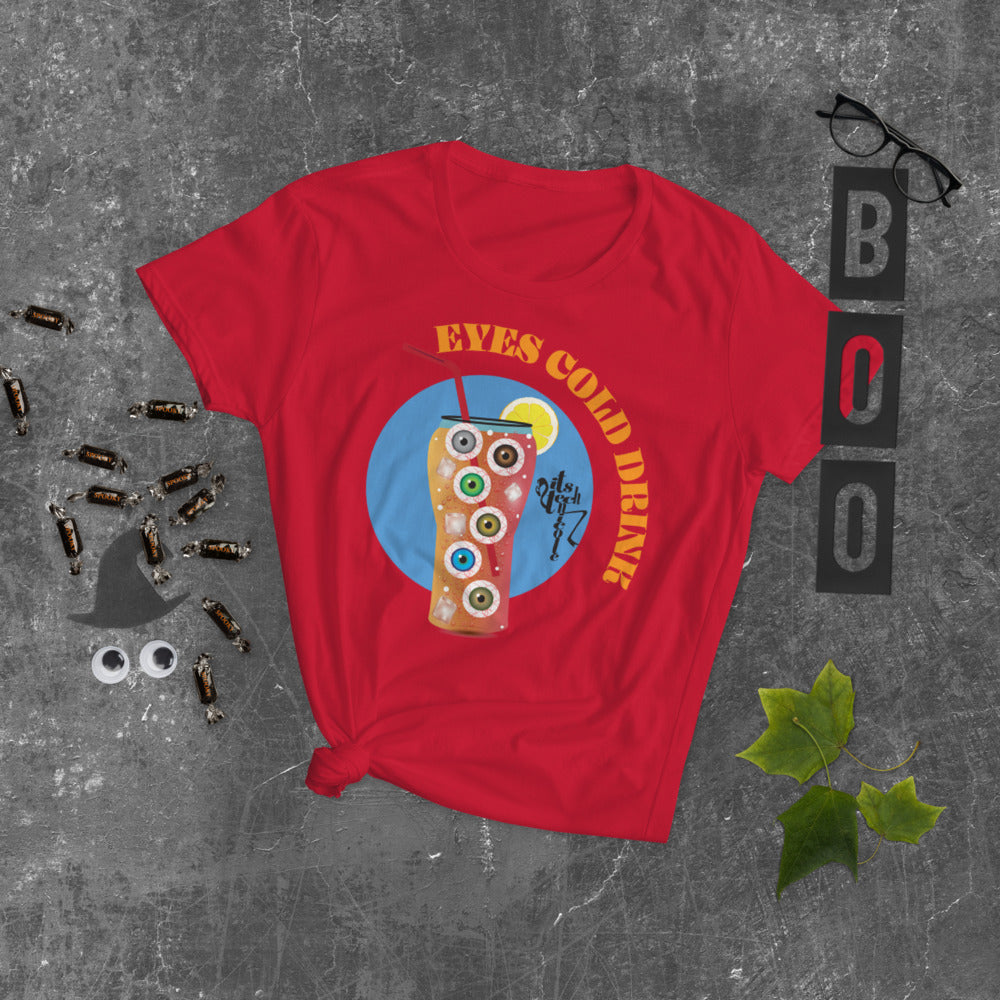 Eyes Cold Drink...Women's short sleeve t-shirt