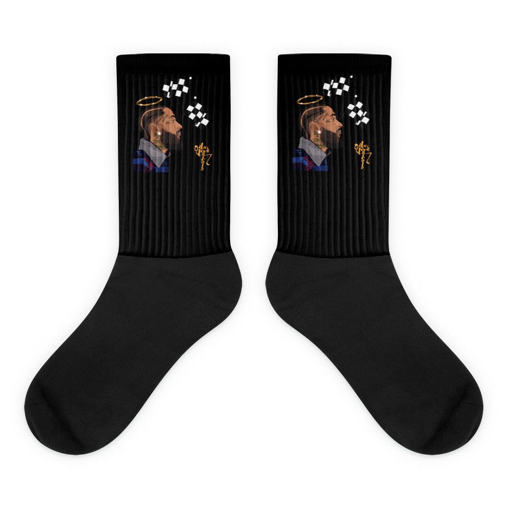 Nipsey Hussle Tribute Socks