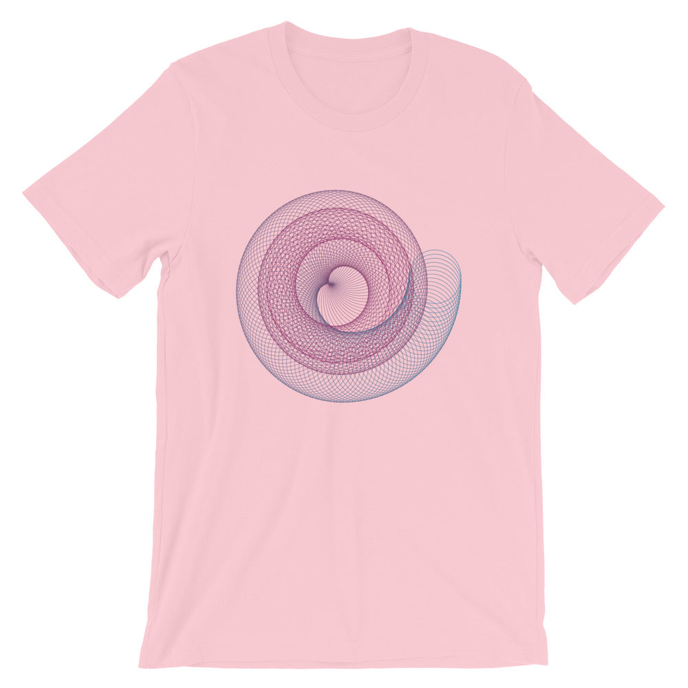 Spiraling Short-Sleeve Graphic T-Shirt