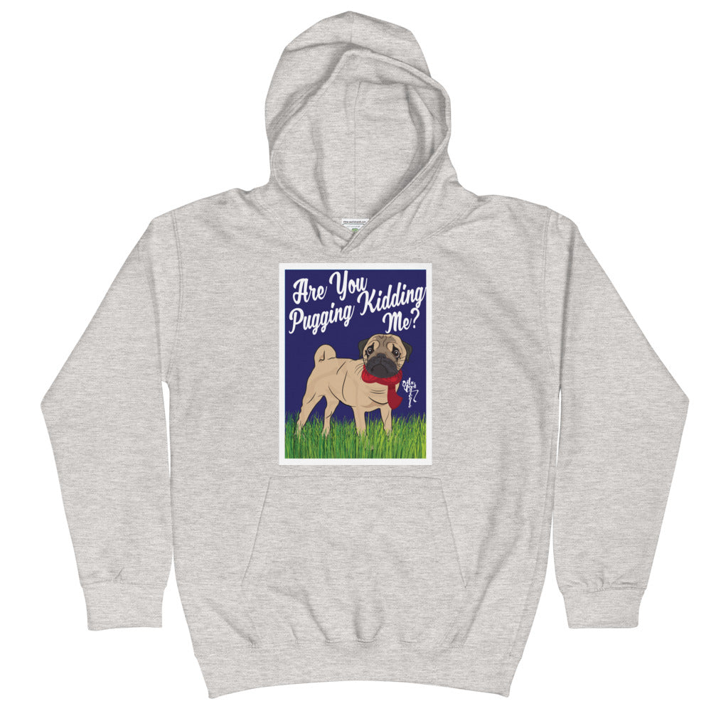 Are You Pugging Kidding Me? Kids Hoodie