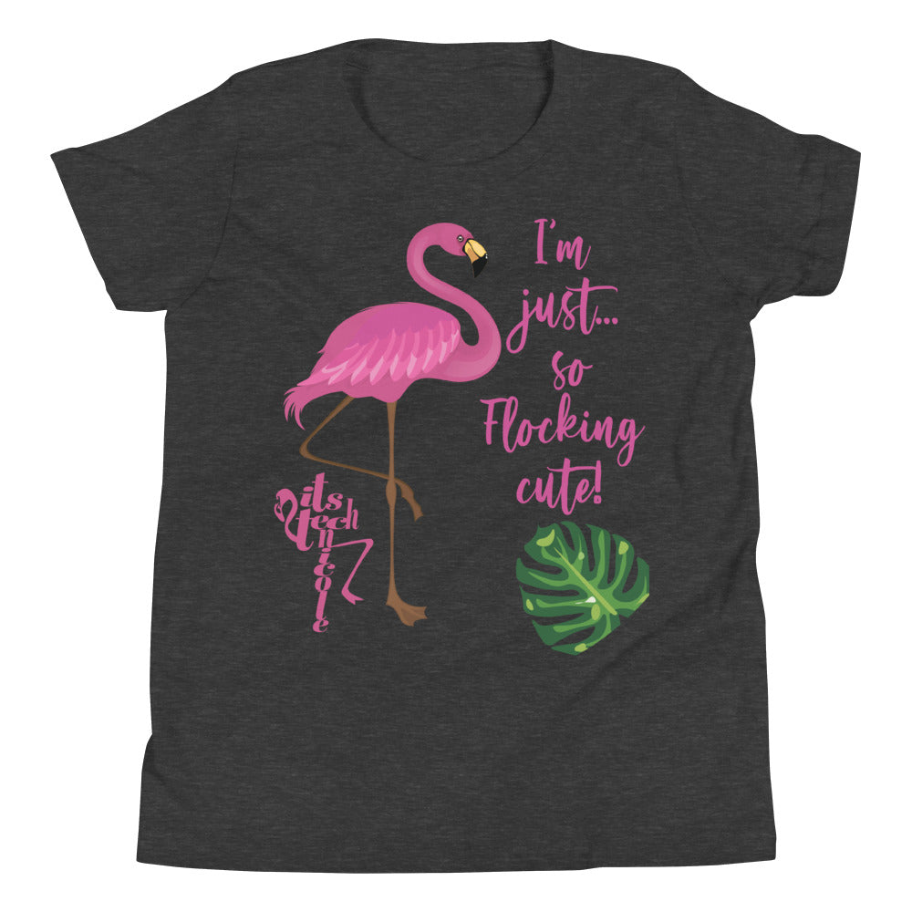 So Flocking Cute! Youth Short Sleeve T-Shirt