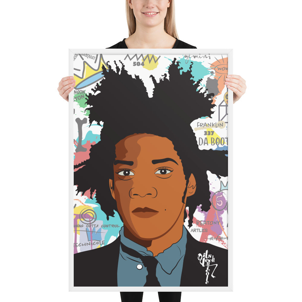Basquiat Framed Photo Paper Poster