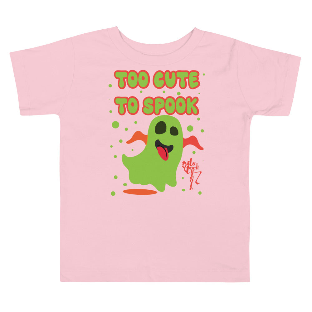 Too Cute To Spook Toddler Short Sleeve Tee