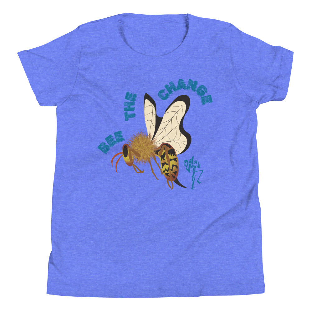 Bee The Change Youth Short Sleeve T-Shirt