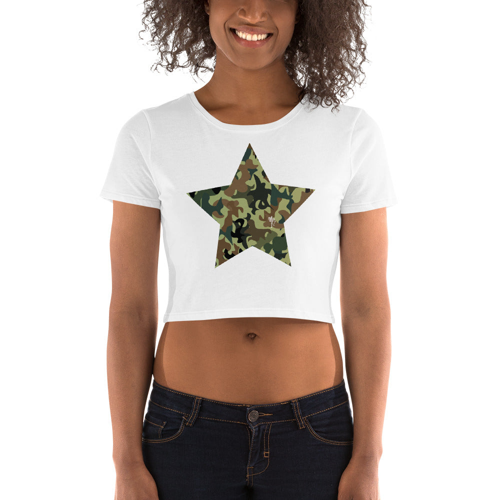 Camo Women’s Crop Tee