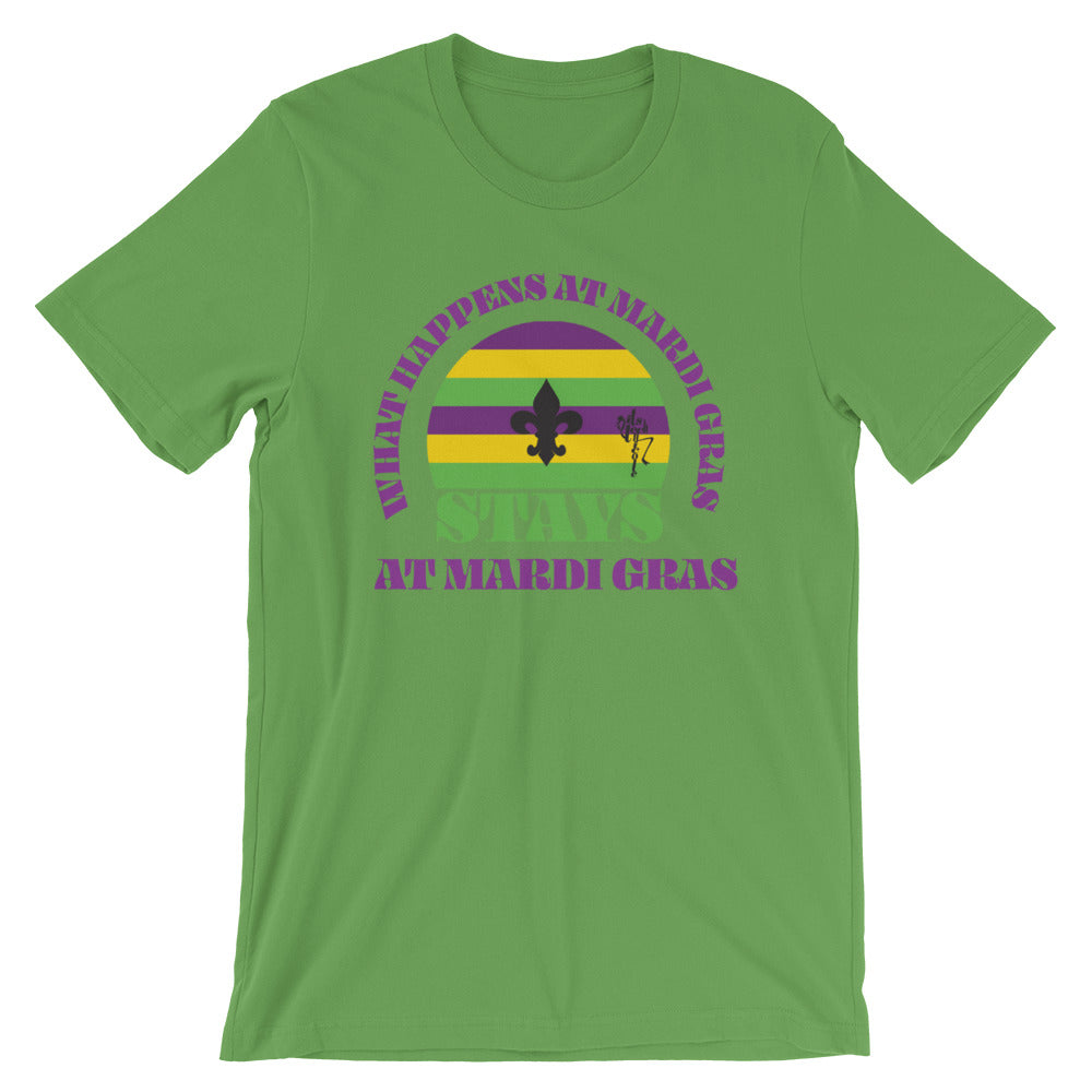 Mardi Gras: What Happens At Mardi Gras, Stays T-Shirt