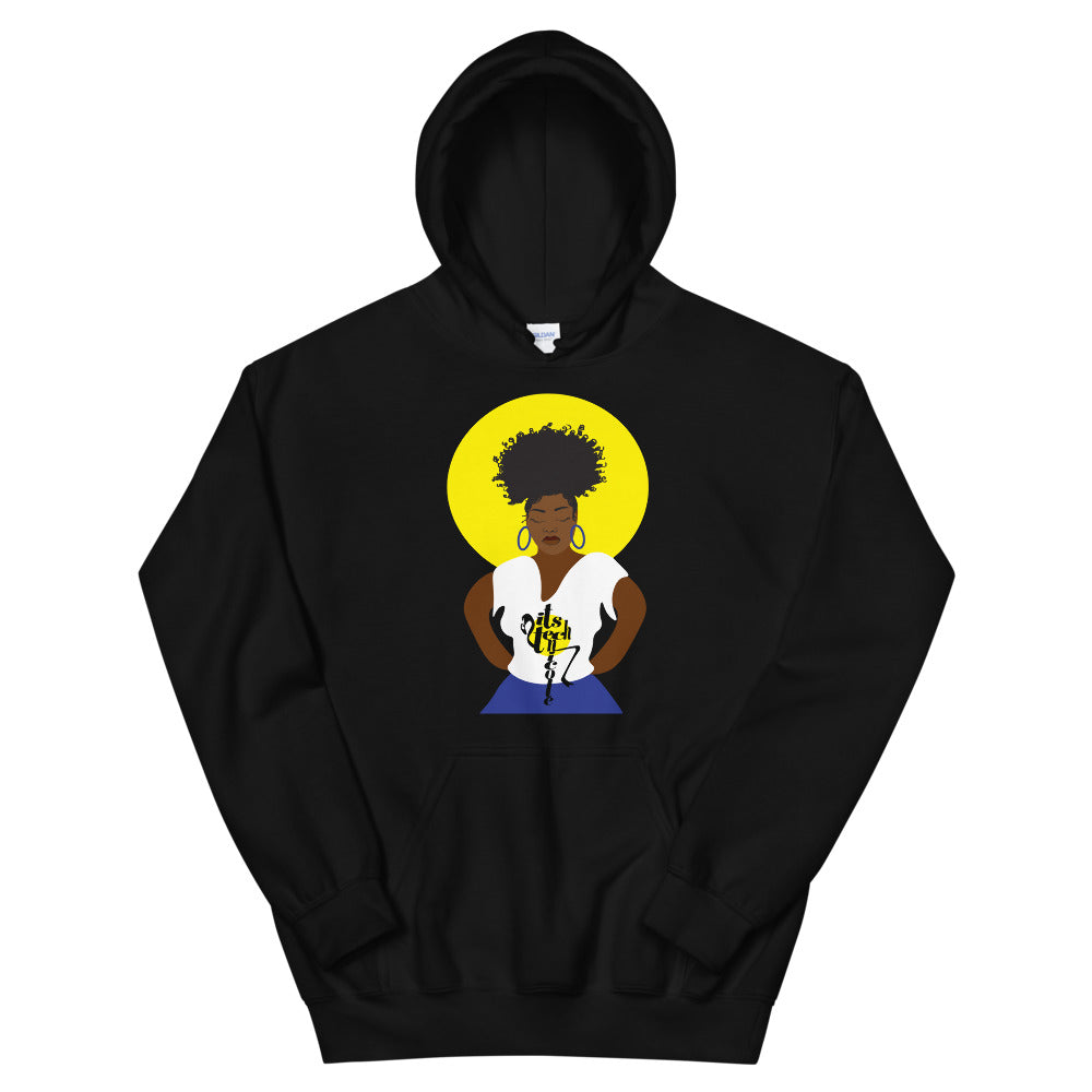 Blue and Gold Unisex Hoodie