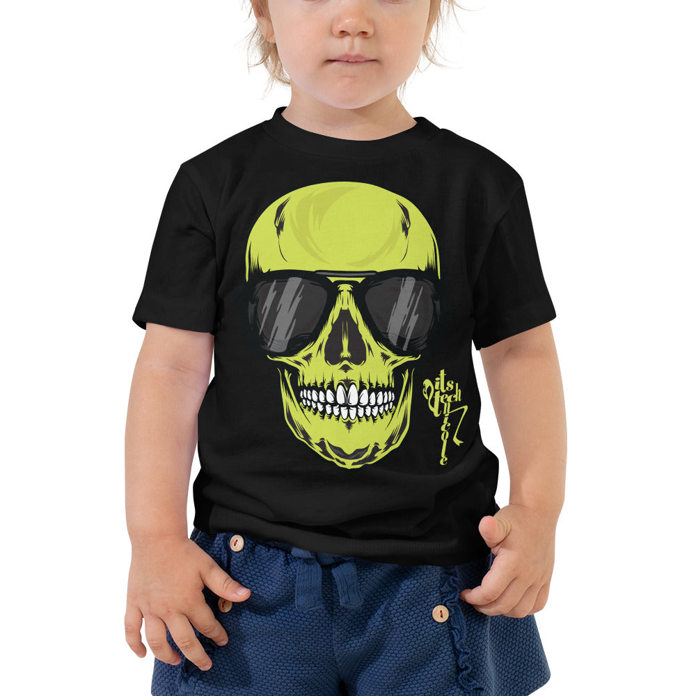 95 Skull Toddler Short Sleeve Tee