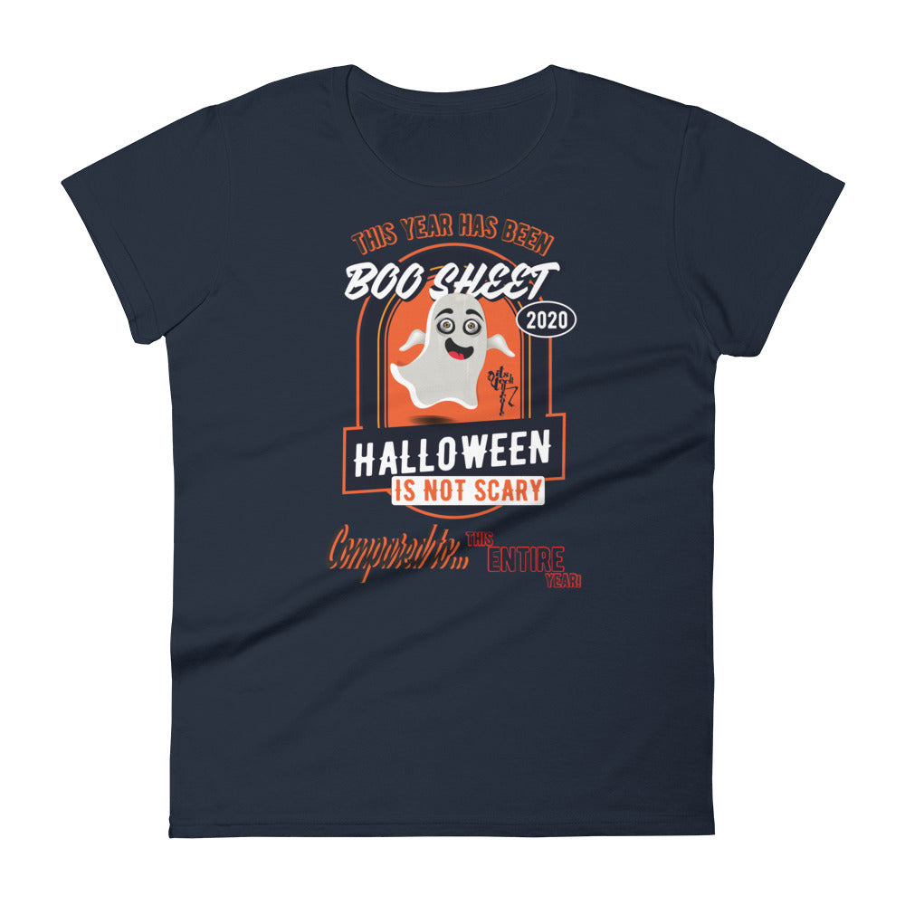 Boo Sheet Women's short sleeve t-shirt