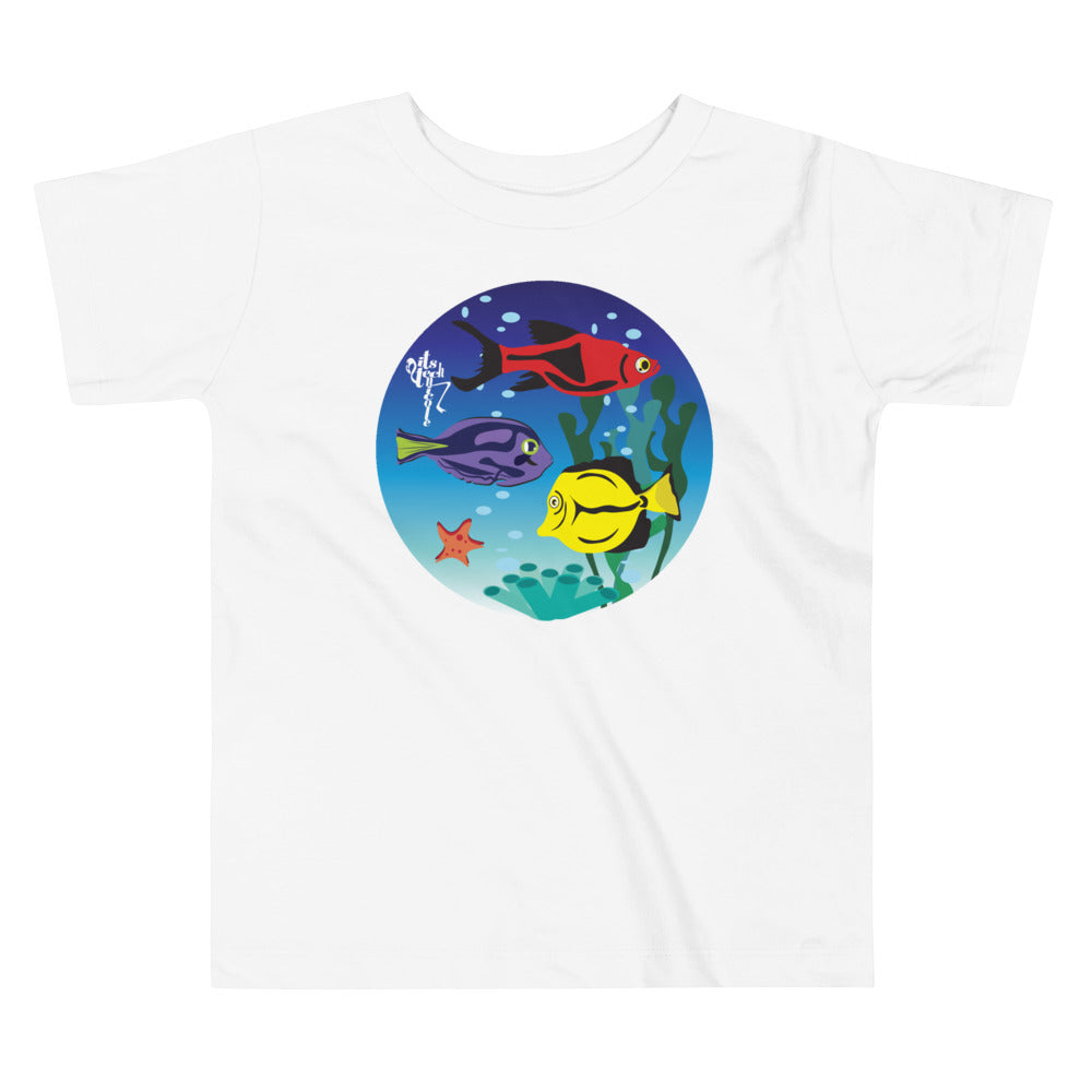 Aquarium Toddler Short Sleeve Tee