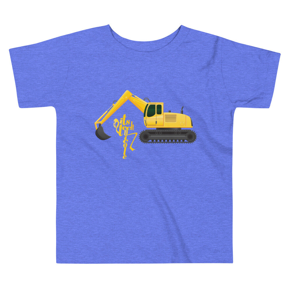 Excavator Toddler Short Sleeve Tee