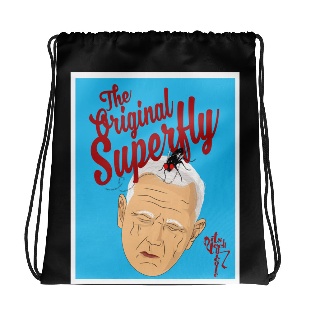 Original Superfly Drawstring bag