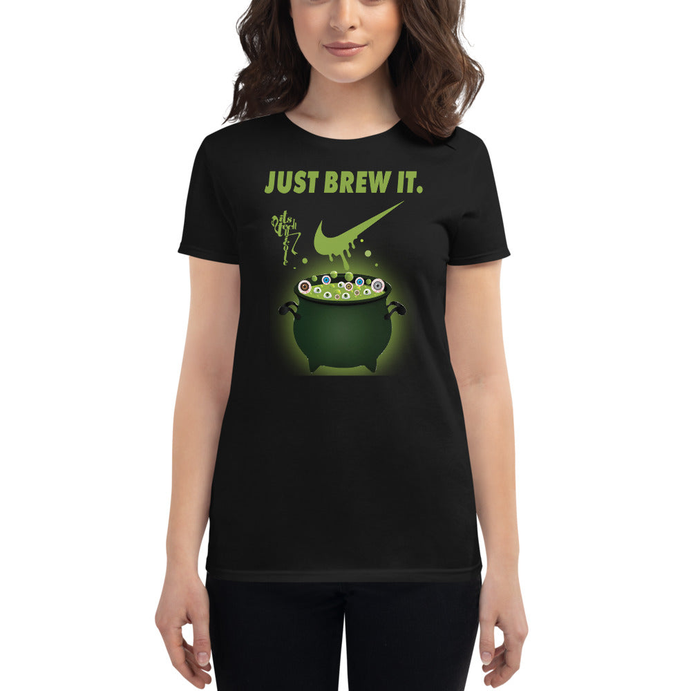 Just Brew It! Women's short sleeve t-shirt