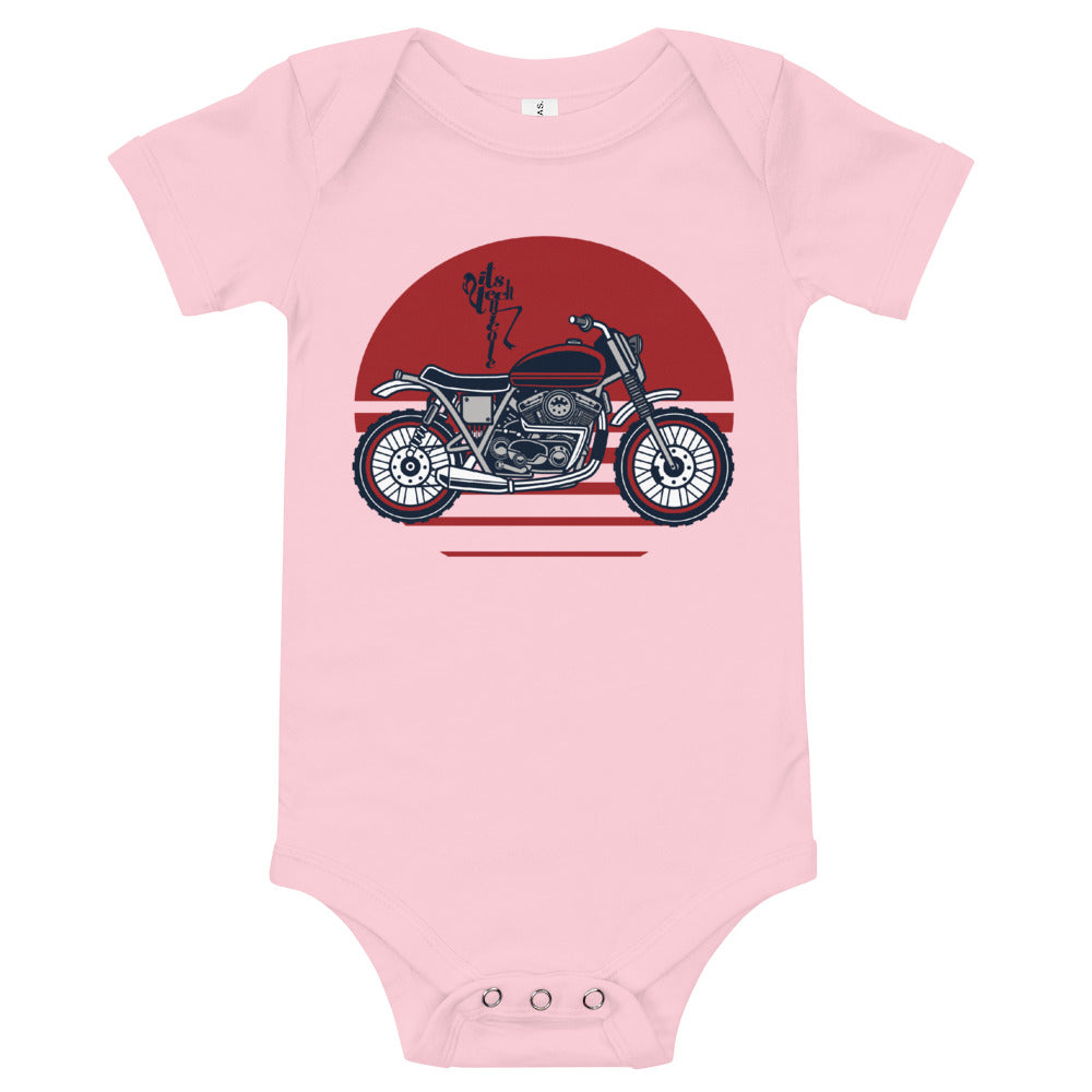 Motorcycle (Red) Onesie
