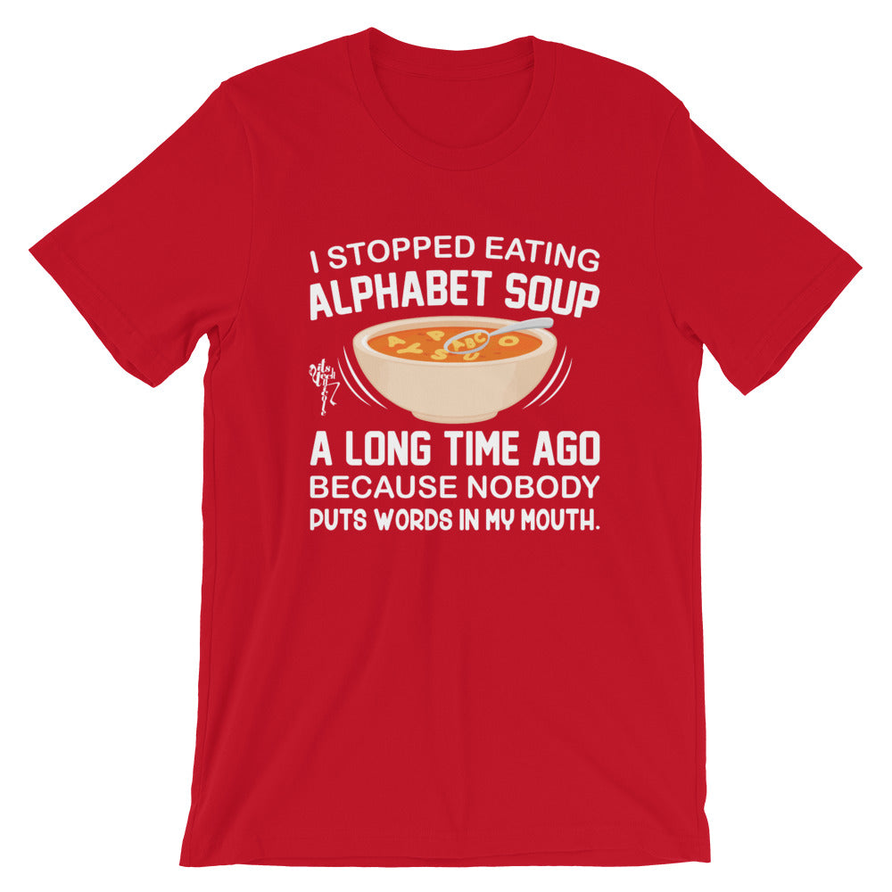 Alphabet Short-Sleeve T-Shirt