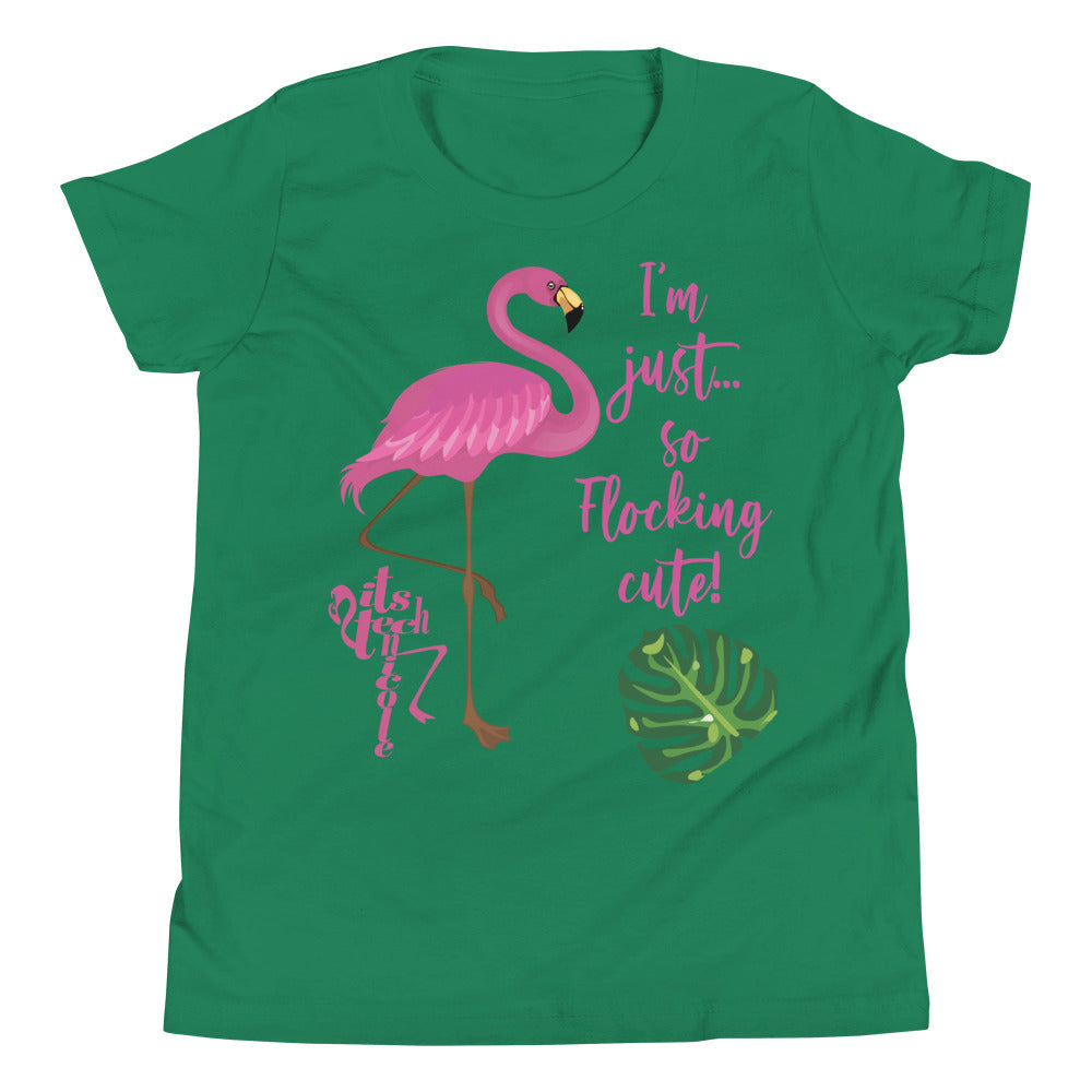 So Flocking Cute! Youth Short Sleeve T-Shirt