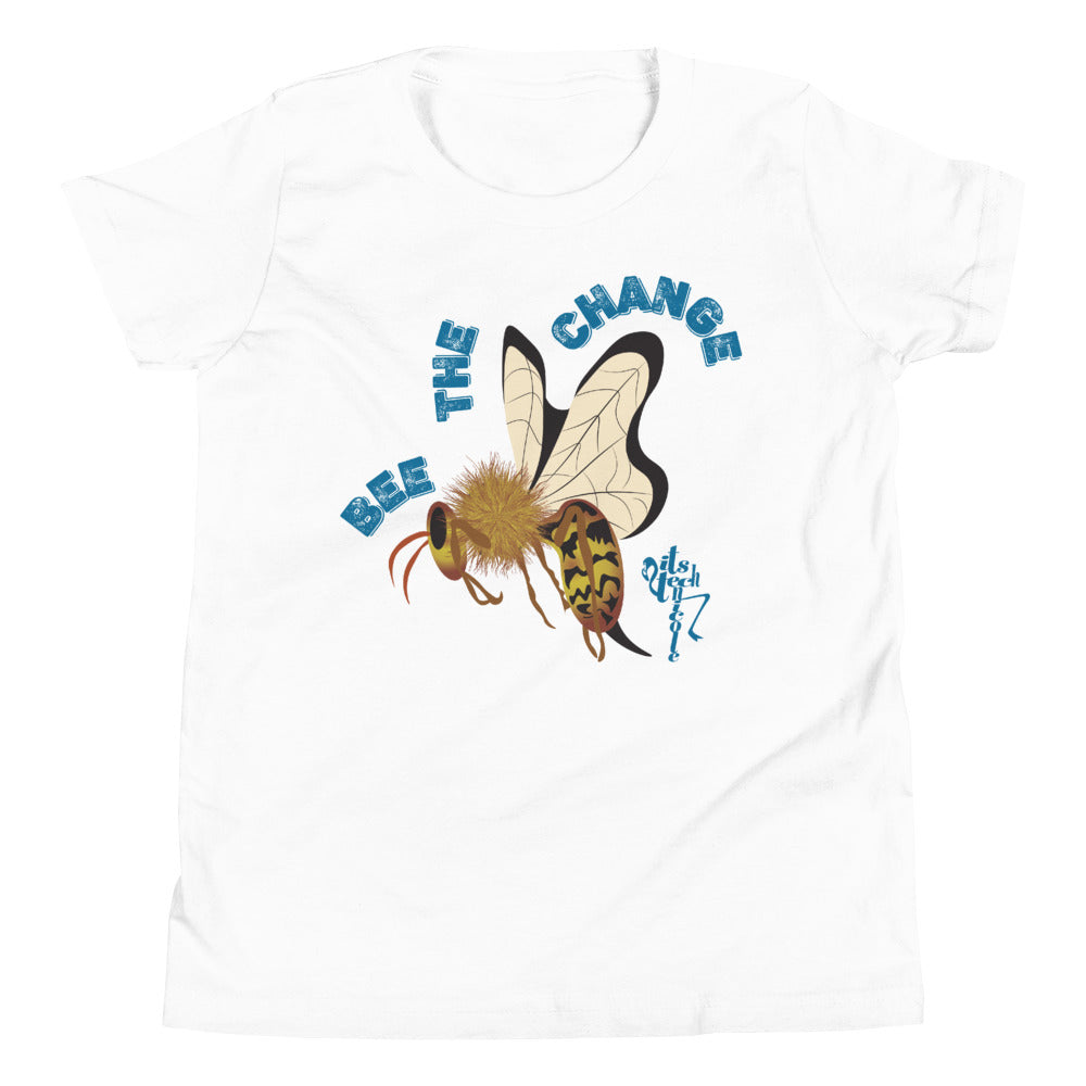 Bee The Change Youth Short Sleeve T-Shirt