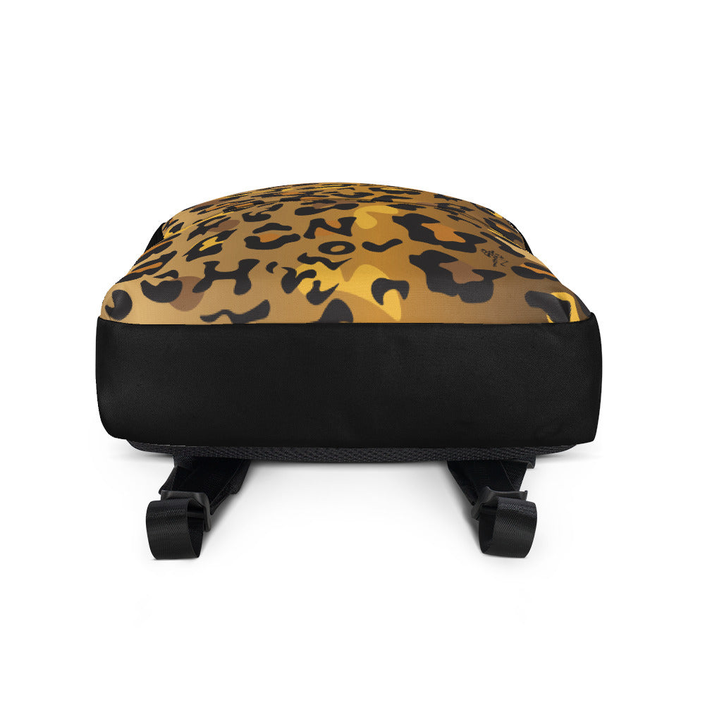 Leopard Print Backpack