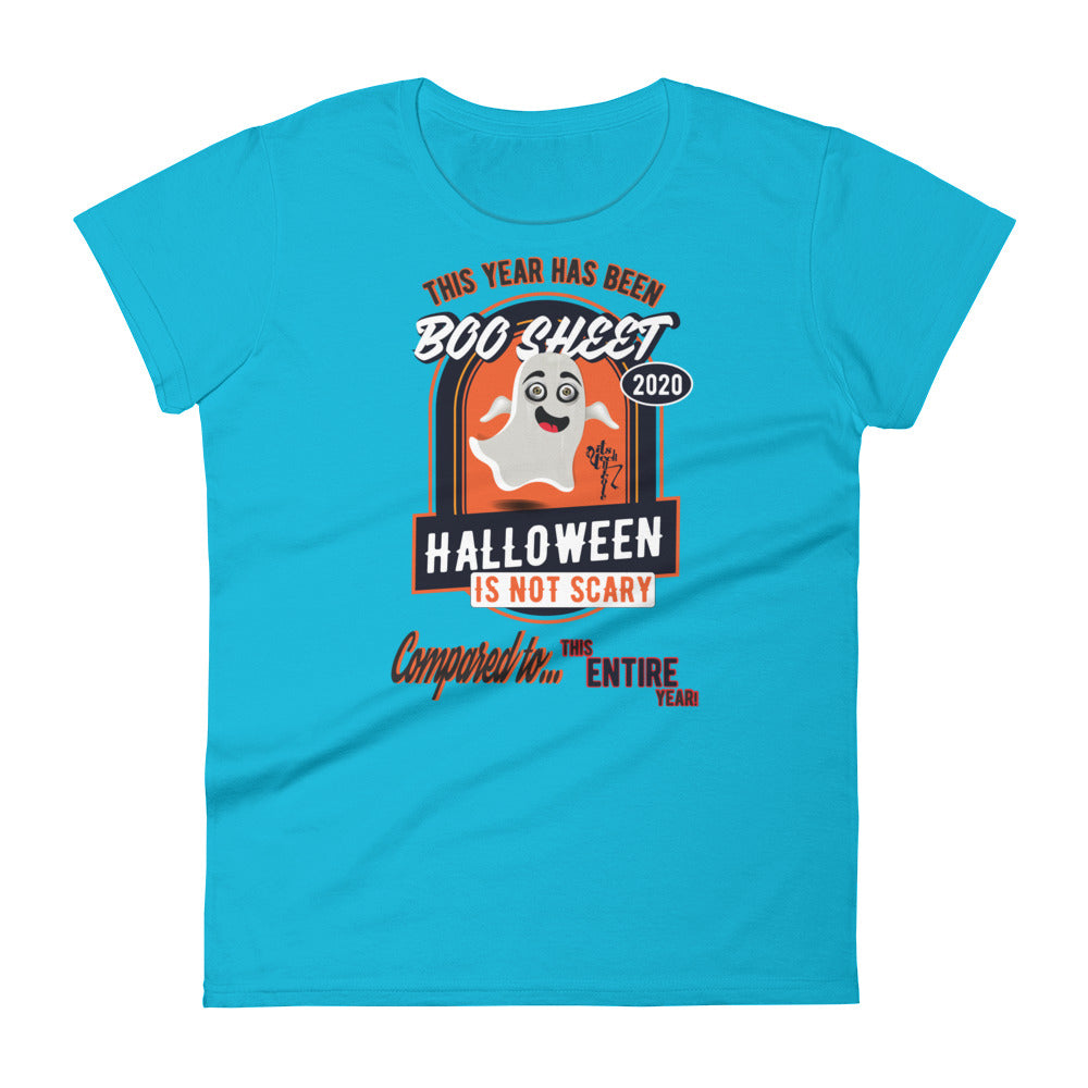 Boo Sheet Women's short sleeve t-shirt