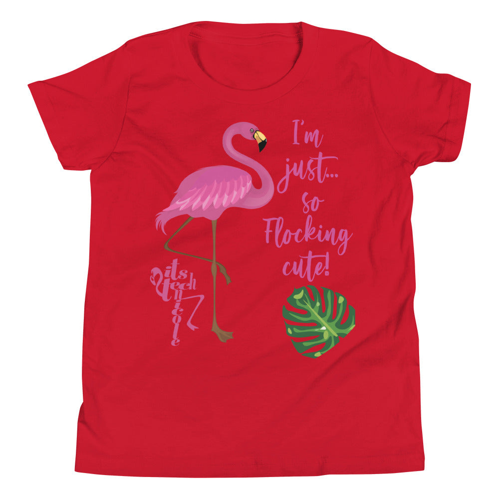 So Flocking Cute! Youth Short Sleeve T-Shirt