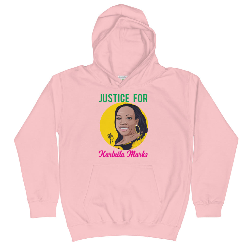 Justice for Karlnita Marks Kids Hoodie