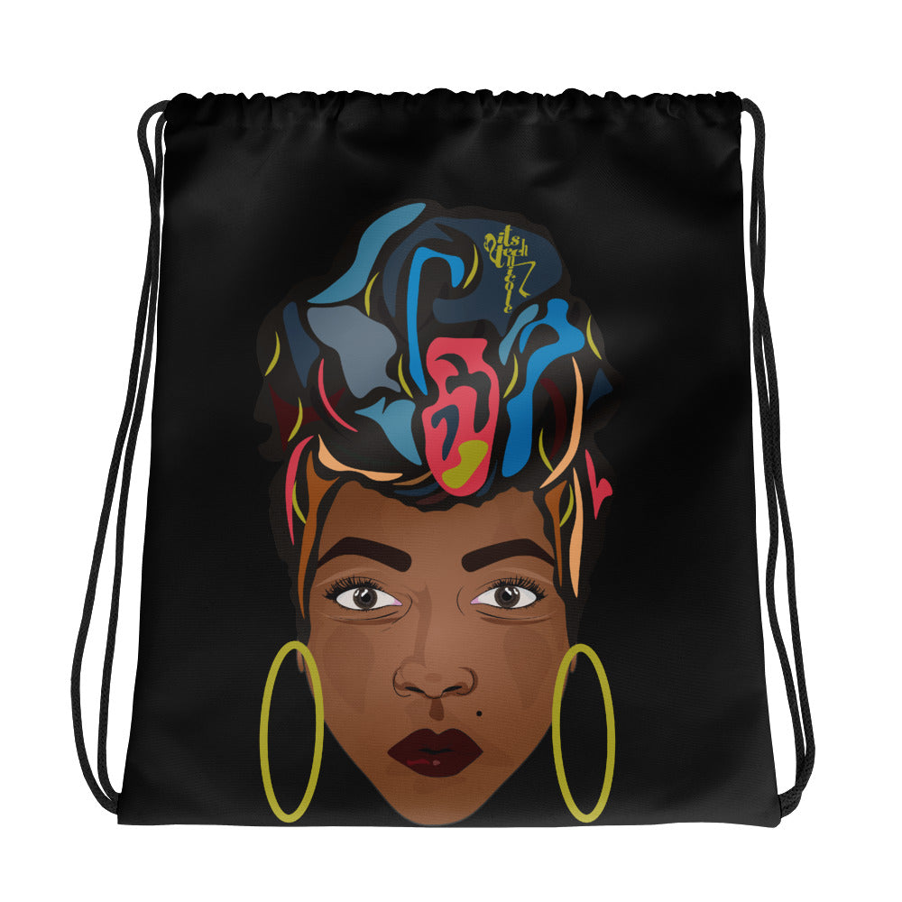 Wrap Queen Drawstring bag