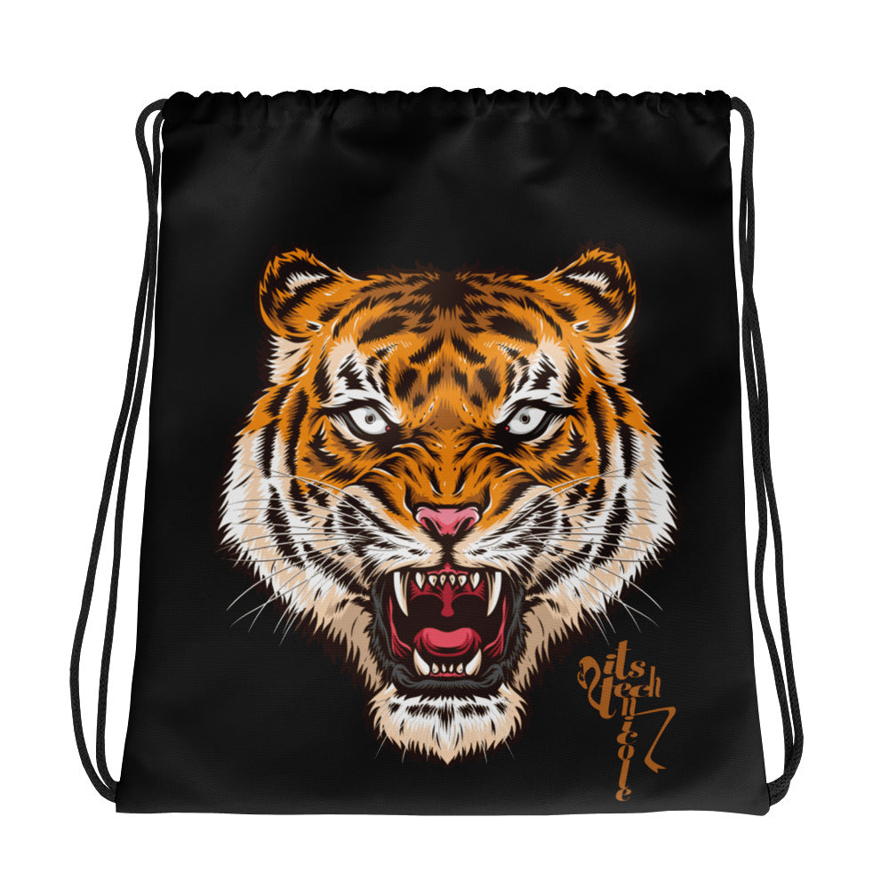 Tiger Drawstring bag