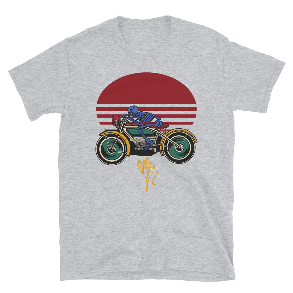 Art Inspired by Jordan 1 Mid SE Fearless Blue the Great Short-Sleeve T-Shirt