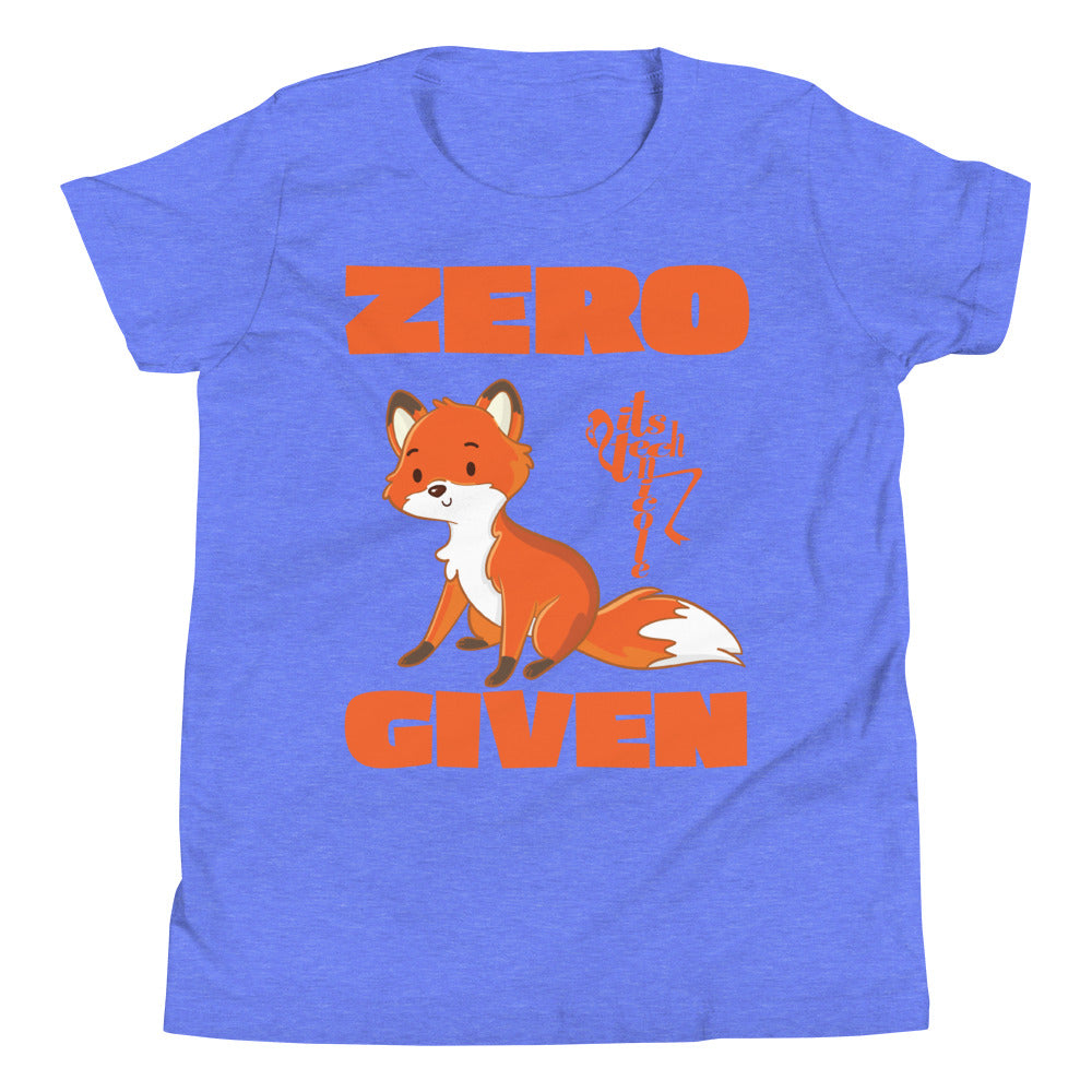 Zero Fox Given Youth Short Sleeve T-Shirt