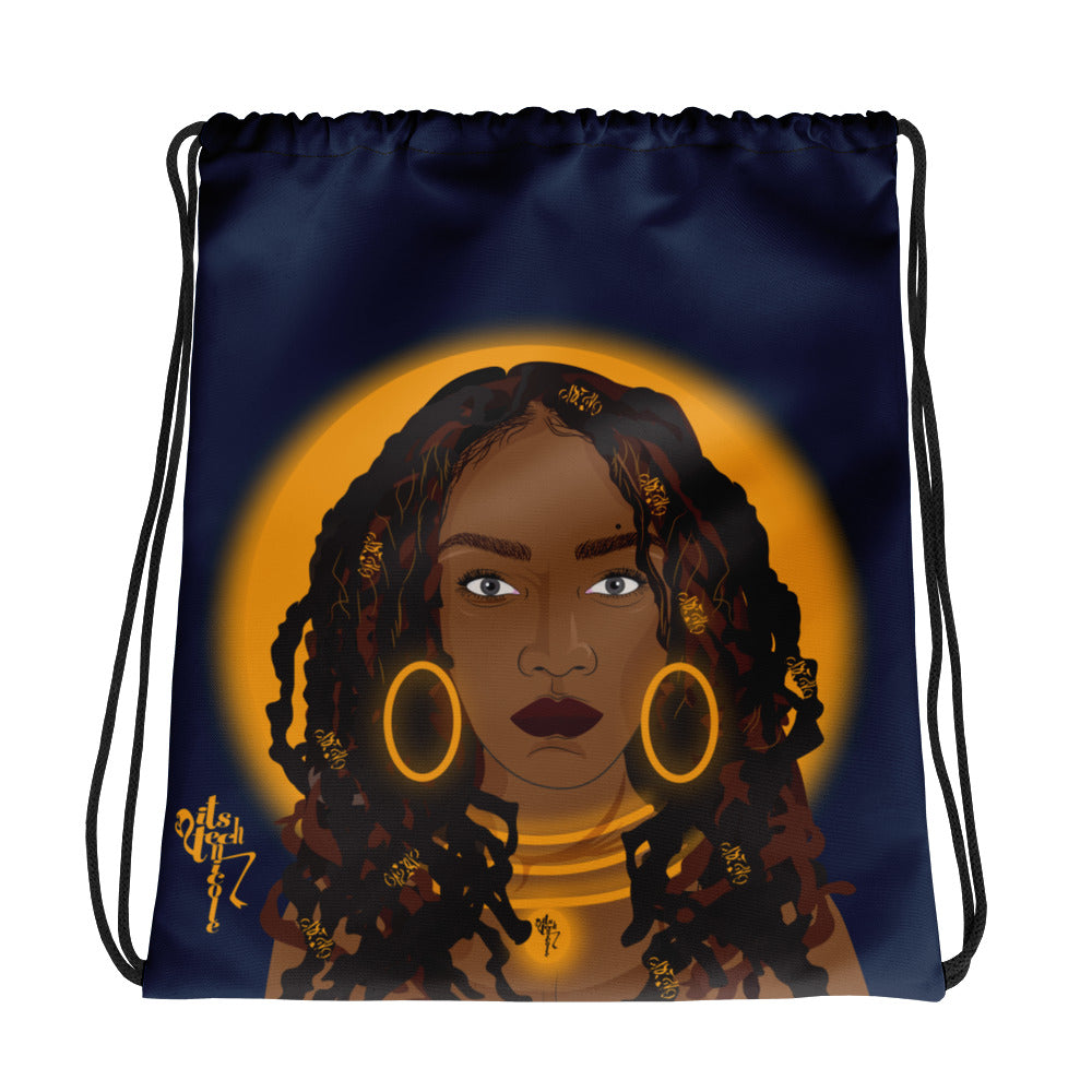 Loc'd Drawstring bag