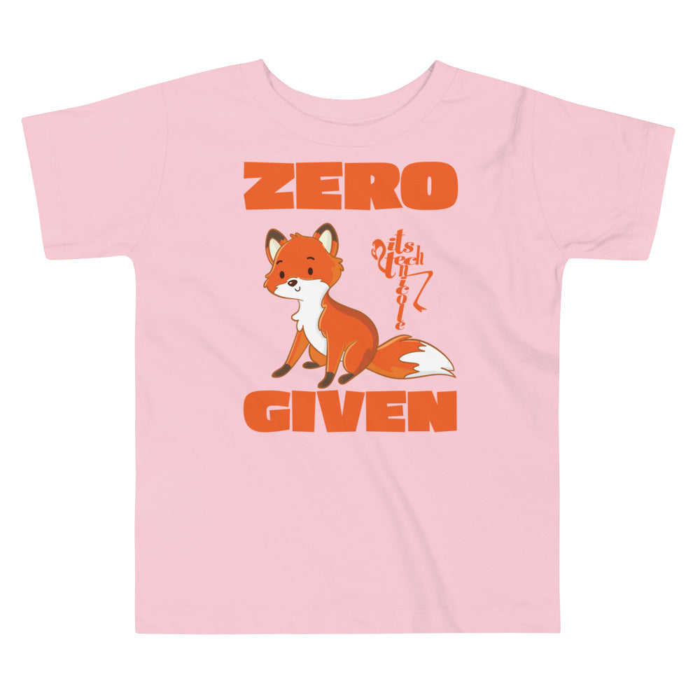 Zero Fox Given Toddler Short Sleeve Tee