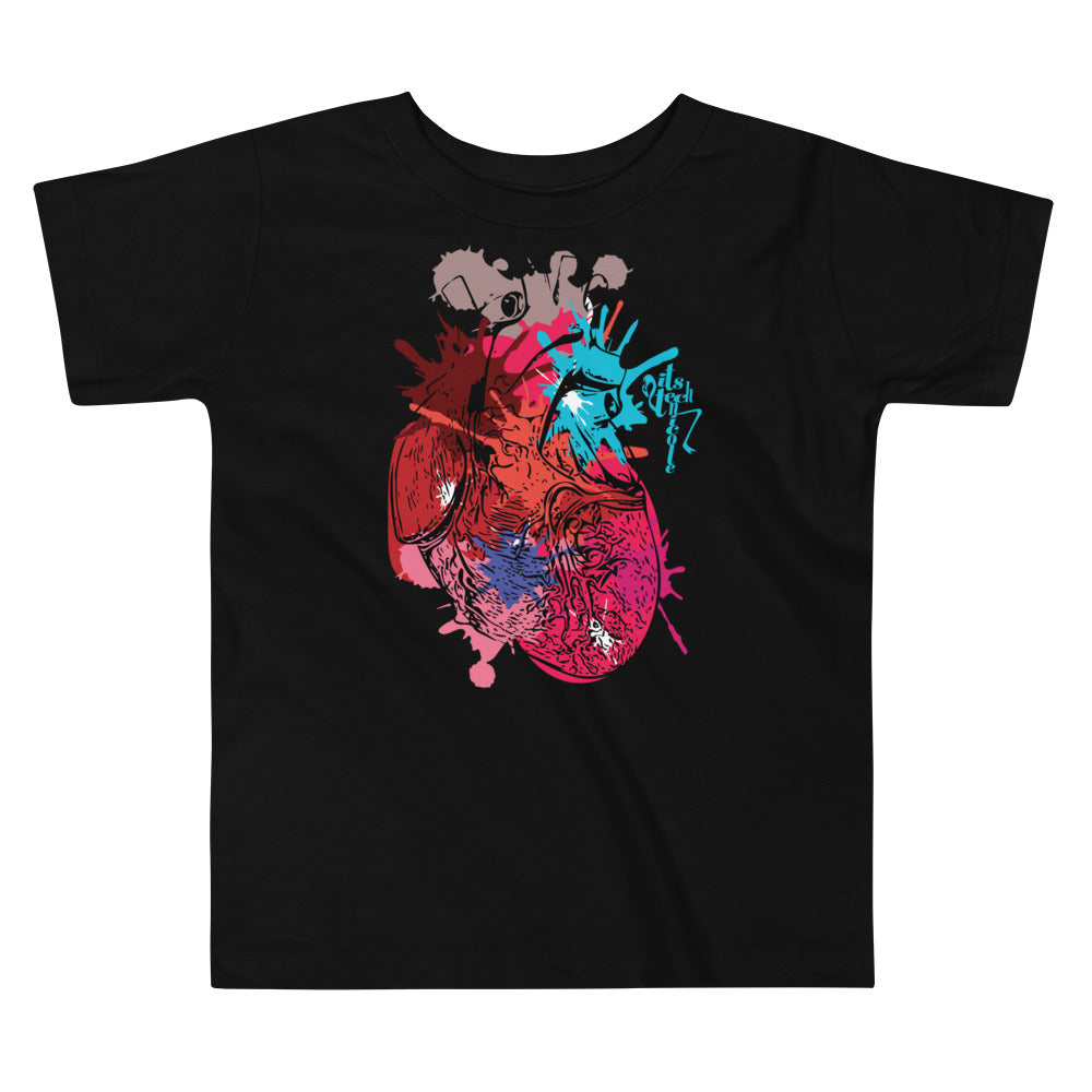 Art Heart Series: 1 Toddler Short Sleeve Tee