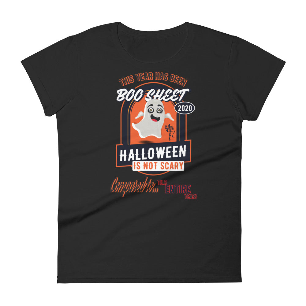 Boo Sheet Women's short sleeve t-shirt