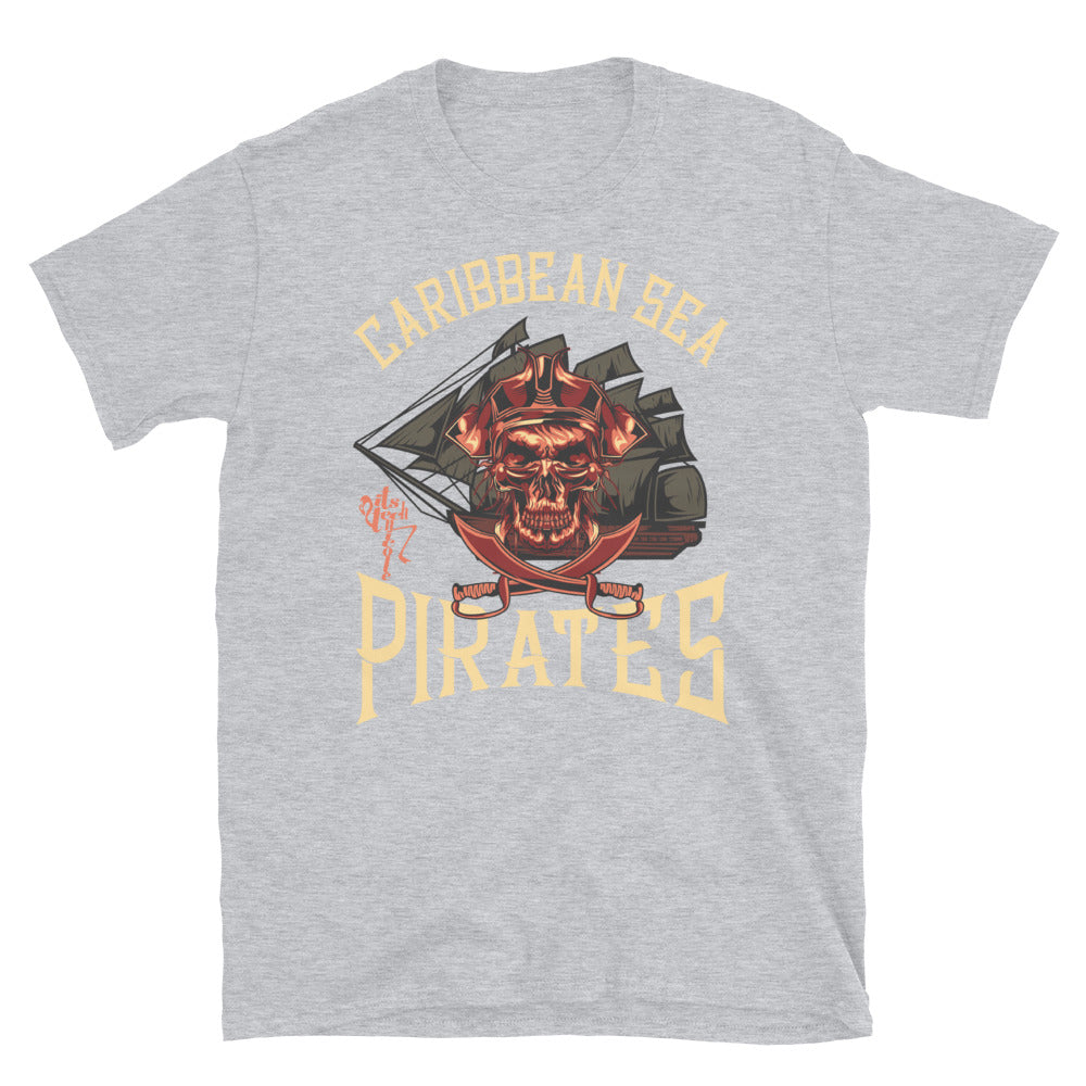Caribbean Sea Pirates Short-Sleeve Unisex T-Shirt
