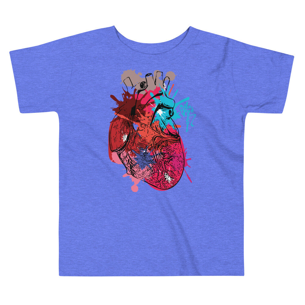 Art Heart Series: 1 Toddler Short Sleeve Tee