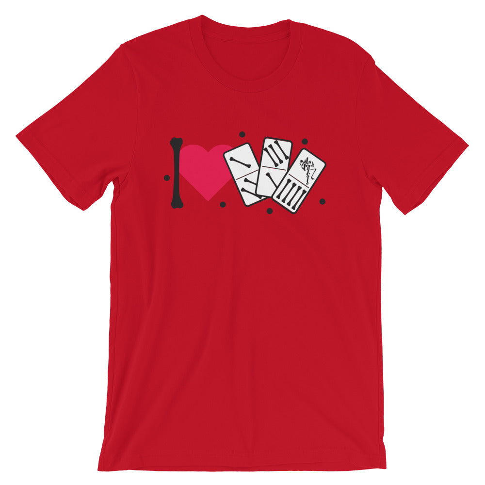 I Love Bones, Domino Player T-Shirt