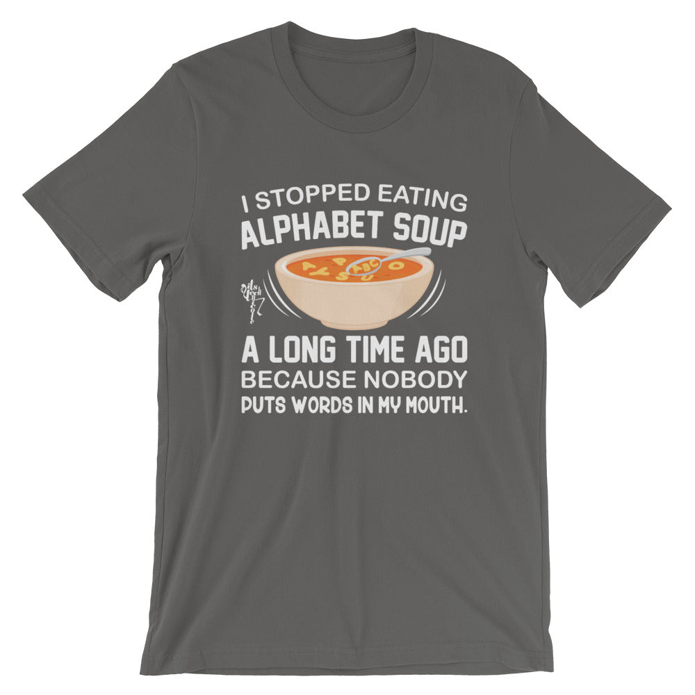 Alphabet Short-Sleeve T-Shirt