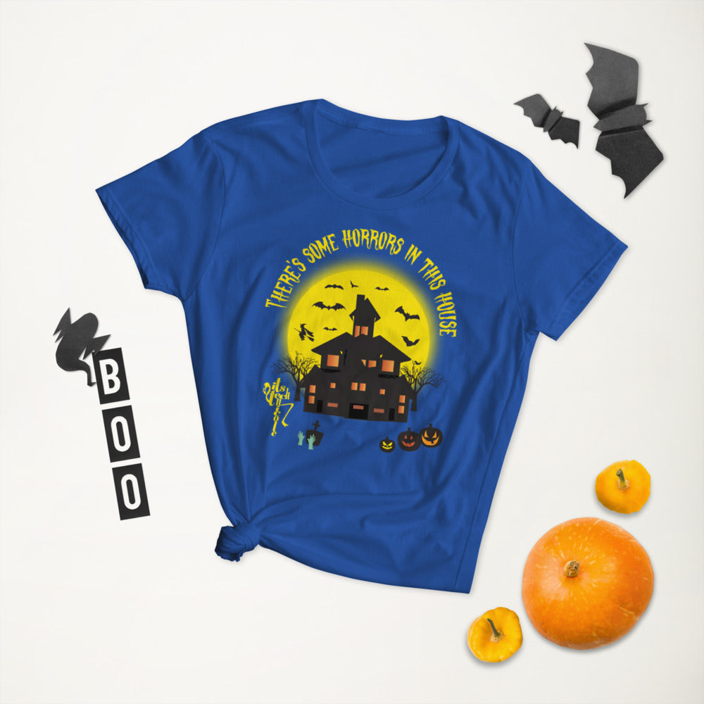 There's Some Horrors in this House....Women's short sleeve t-shirt