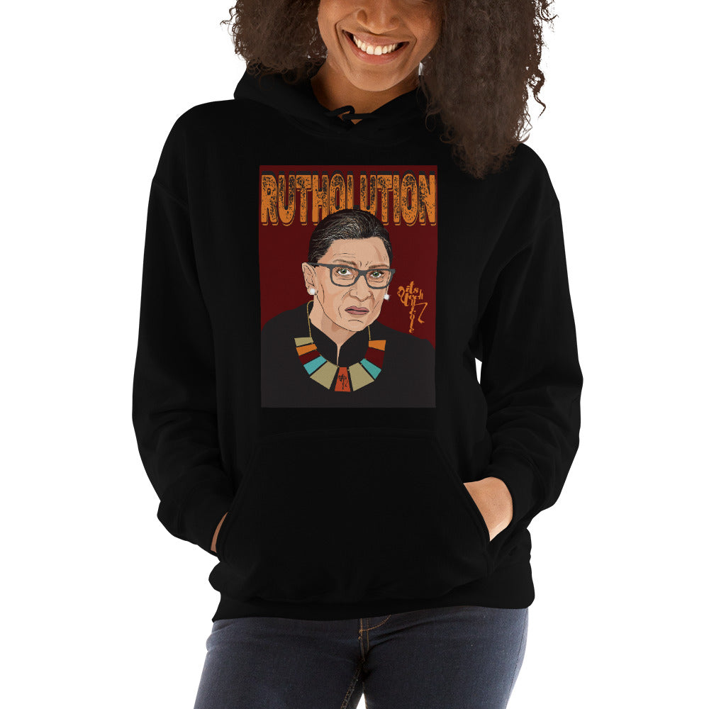 Ruth Bader Ginsburg Tribute Art Unisex Hoodie