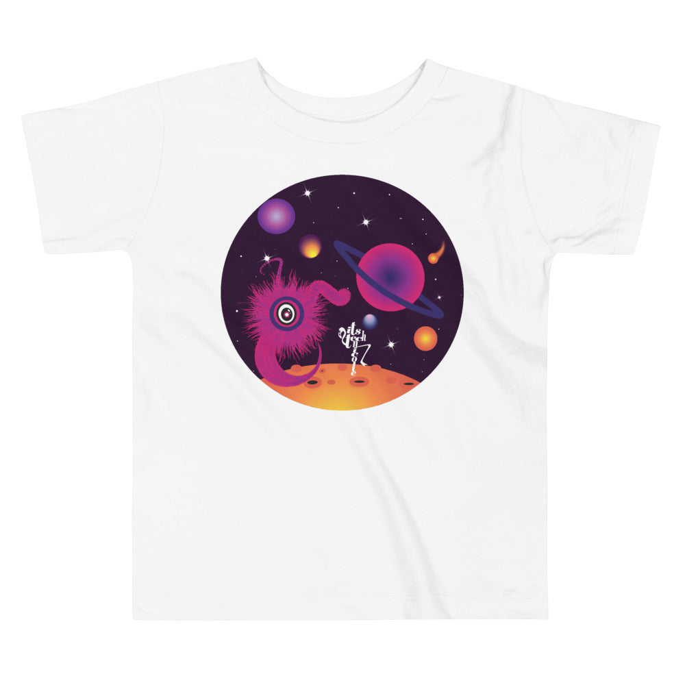 Technicole-ly In Space Toddler Short Sleeve Tee