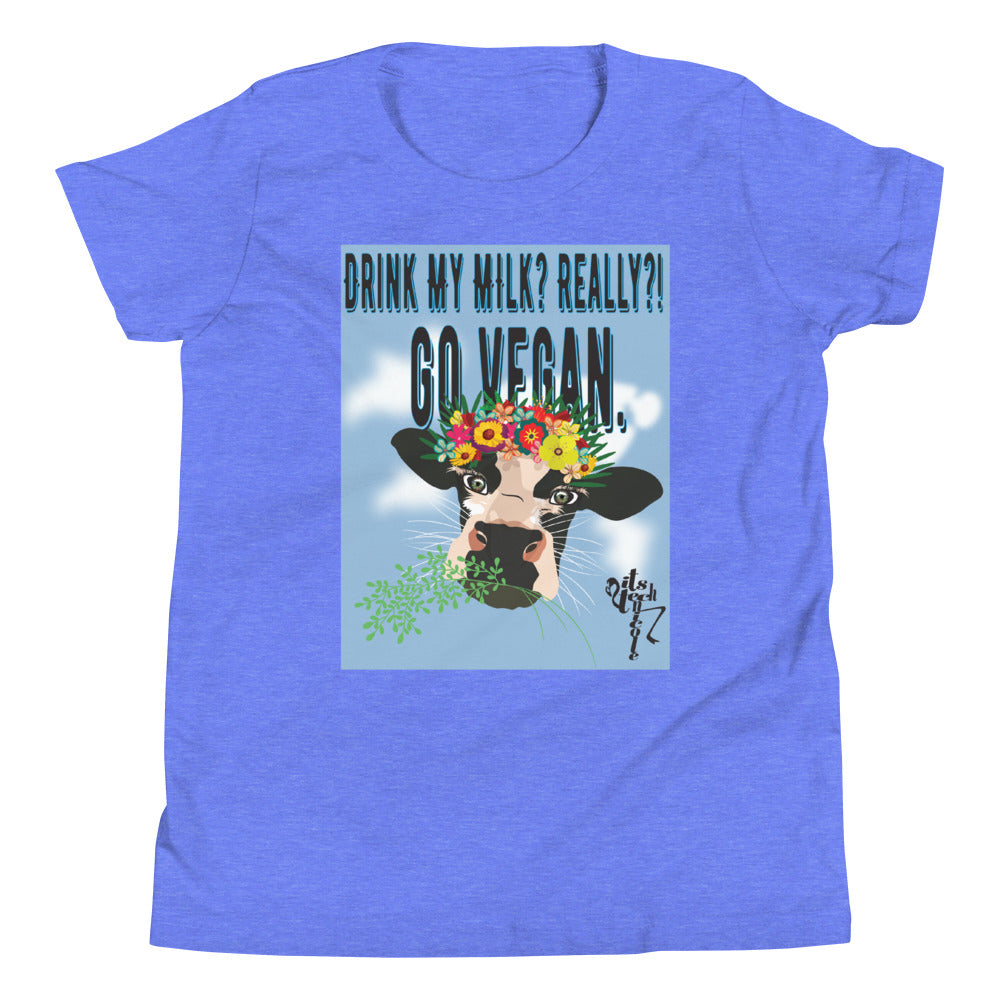 Go Vegan Youth Short Sleeve T-Shirt