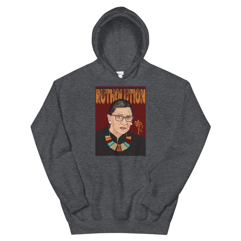 Ruth Bader Ginsburg Tribute Art Unisex Hoodie
