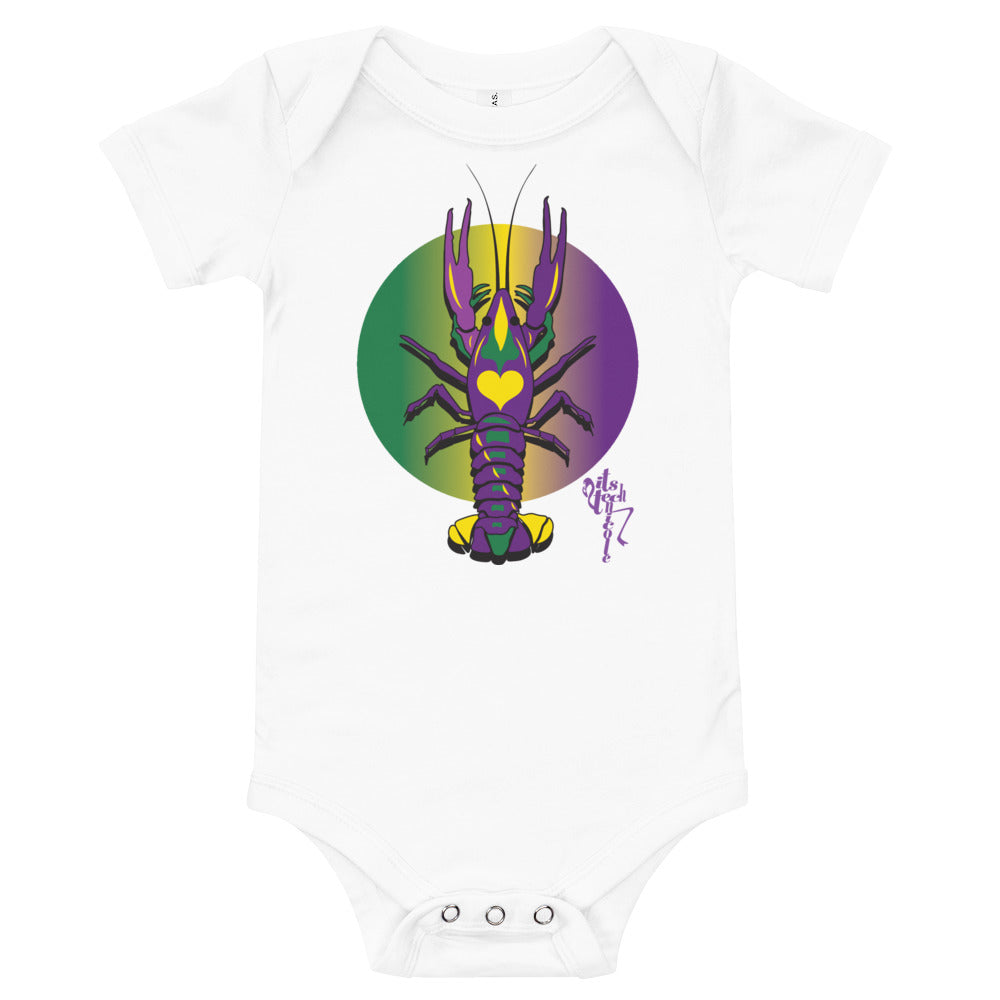 Mardi Gras Crawfish Onesie